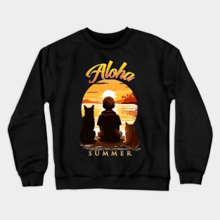 Aloha Summer Crewneck Sweatshirt